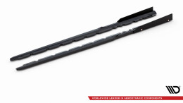 Seitenschweller Ansatz Cup Leisten V.2 passend für + Flaps passend für Audi R8 Mk2 Facelift