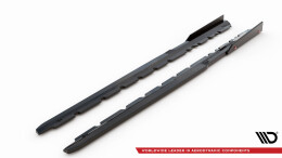 Seitenschweller Ansatz Cup Leisten V.2 passend für + Flaps passend für Audi R8 Mk2 Facelift