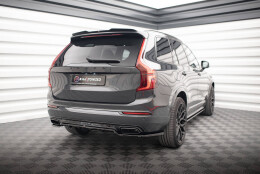 Heck Spoiler Aufsatz Abrisskante passend für Volvo XC90 R-Design Mk2 FL schwarz Hochglanz