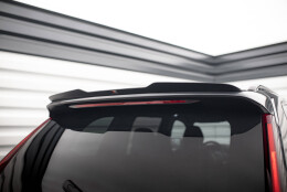 Heck Spoiler Aufsatz Abrisskante passend für Volvo XC90 R-Design Mk2 FL Carbon Look