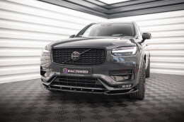 Cup Spoilerlippe Front Ansatz V.1 für Volvo XC90 R-Design Mk2 FL schwarz Hochglanz