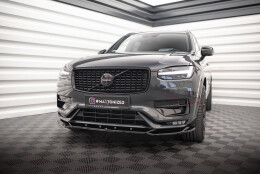 Street+ Spoilerlippe Front Ansatz V.1 passend für Volvo XC90 R-Design Mk2 FL schwarz Hochglanz