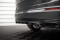 Mittlerer Cup Diffusor Heck Ansatz DTM Look für Volvo XC90 R-Design Mk2 Facelift schwarz Hochglanz