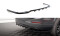 Mittlerer Cup Diffusor Heck Ansatz DTM Look passend für Volvo XC90 R-Design Mk2 Facelift schwarz Hochglanz
