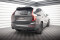 Mittlerer Cup Diffusor Heck Ansatz DTM Look passend für Volvo XC90 R-Design Mk2 Facelift schwarz Hochglanz