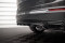 Mittlerer Cup Diffusor Heck Ansatz DTM Look passend für Volvo XC90 R-Design Mk2 Facelift schwarz Hochglanz