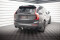 Mittlerer Cup Diffusor Heck Ansatz DTM Look passend für Volvo XC90 R-Design Mk2 Facelift schwarz Hochglanz