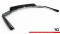 Mittlerer Cup Diffusor Heck Ansatz DTM Look passend für Volvo XC90 R-Design Mk2 Facelift schwarz Hochglanz
