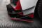 Obere Stoßstangen Flaps Wings vorne Canards passend für Audi R8 Mk2 Facelift schwarz Hochglanz