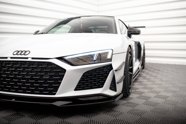 Stoßstangen Flaps Wings vorne Canards passend für Audi R8 Mk2 Facelift
