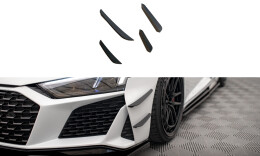 Stoßstangen Flaps Wings vorne Canards für Audi R8 Mk2 FL