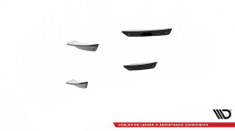 Stoßstangen Flaps Wings vorne Canards passend für Audi R8 Mk2 Facelift