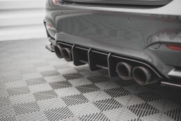 Street Pro Heckschürze Heck Ansatz Diffusor passend für BMW M4 F82 SCHWARZ