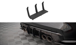 Street Pro Heckschürze Heck Ansatz Diffusor passend für BMW M4 G82 SCHWARZ