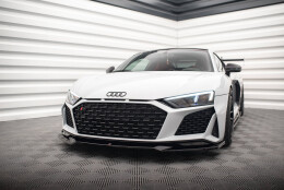 Cup Spoilerlippe Front Ansatz V.3 passend für Audi R8 Mk2 Facelift schwarz Hochglanz