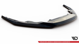 Cup Spoilerlippe Front Ansatz V.3 passend für Audi R8 Mk2 Facelift schwarz Hochglanz