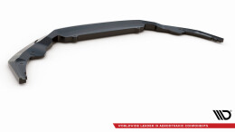 Cup Spoilerlippe Front Ansatz V.3 passend für Audi R8 Mk2 Facelift schwarz Hochglanz