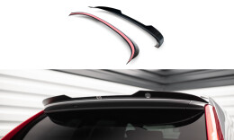 Heck Spoiler Aufsatz Abrisskante passend für Volvo XC60 Mk1 Facelift schwarz Hochglanz
