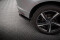 Heck Ansatz Flaps Diffusor für Volvo XC60 R-Design Mk1 Facelift  schwarz Hochglanz