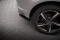 Heck Ansatz Flaps Diffusor passend für Volvo XC60 R-Design Mk1 Facelift schwarz Hochglanz