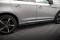 Seitenschweller Ansatz Cup Leisten passend für Volvo XC60 Mk1 Facelift schwarz Hochglanz