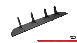 Street Pro Heckschürze Heck Ansatz Diffusor passend für Volvo XC60 R-Design Mk1 FL rot