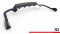 Mittlerer Cup Diffusor Heck Ansatz DTM Look passend für Volvo XC60 R-Design Mk2 Facelift schwarz Hochglanz