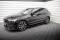 Seitenschweller Ansatz Cup Leisten passend für Volvo XC60 R-Design Mk2 Facelift schwarz Hochglanz