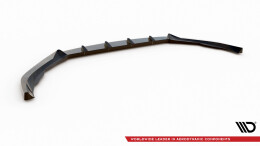 Cup Spoilerlippe Front Ansatz passend für Volvo V90 / S90 R-Design Mk2 schwarz Hochglanz