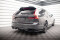 Mittlerer Cup Diffusor Heck Ansatz DTM Look passend für Volvo V90 / S90 R-Design Mk2 schwarz Hochglanz