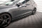 Seitenschweller Ansatz Cup Leisten passend für Volvo V90 / S90 R-Design Mk2 schwarz Hochglanz