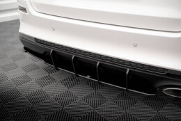 Street Pro Heckschürze Heck Ansatz Diffusor passend für Kia Optima Mk4 Facelift rot
