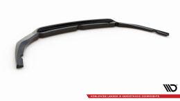 Cup Spoilerlippe Front Ansatz V.1 passend für Kia Optima Mk4 Facelift schwarz Hochglanz