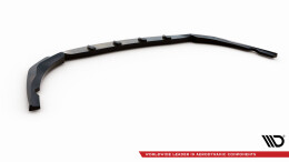 Cup Spoilerlippe Front Ansatz V.2 passend für Kia Optima Mk4 Facelift schwarz Hochglanz