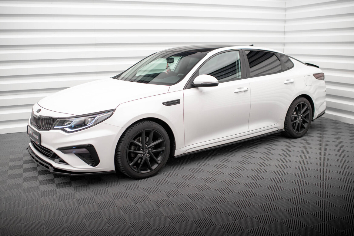 Seitenschweller Ansatz Cup Leisten F R Kia Optima Mk Facelift Schwar