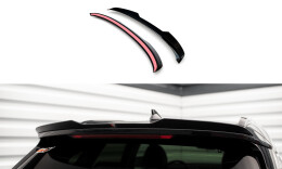 Heck Spoiler Aufsatz Abrisskante passend für Hyundai Tucson Mk4 schwarz Hochglanz