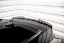 Heck Spoiler Aufsatz Abrisskante passend für Hyundai Tucson Mk4 schwarz Hochglanz
