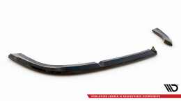 Heck Ansatz Flaps Diffusor passend für Hyundai Tucson Mk4 schwarz Hochglanz