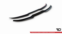 Heck Spoiler Aufsatz Abrisskante passend für Maserati Levante Mk1 schwarz Hochglanz