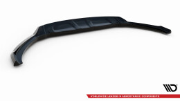 Cup Spoilerlippe Front Ansatz V.2 für Maserati Levante Mk1 schwarz Hochglanz