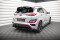 Street Pro Heckschürze Heck Ansatz Diffusor für Hyundai Kona N Mk1 SCHWARZ
