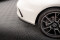 Mittlerer Cup Diffusor Heck Ansatz DTM Look für Mercedes-Benz C Coupe AMG-Line C205 Facelift schwarz Hochglanz