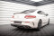Mittlerer Cup Diffusor Heck Ansatz DTM Look passend für Mercedes-Benz C Coupe AMG-Line C205 Facelift schwarz Hochglanz