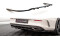 Mittlerer Cup Diffusor Heck Ansatz DTM Look passend für Mercedes-Benz C Coupe AMG-Line C205 Facelift schwarz Hochglanz