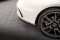 Mittlerer Cup Diffusor Heck Ansatz DTM Look passend für Mercedes-Benz C Coupe AMG-Line C205 Facelift schwarz Hochglanz