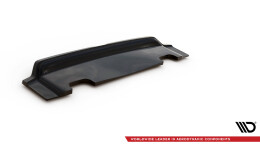 Mittlerer Cup Diffusor Heck Ansatz V.2 passend für Volvo V90 Mk2 schwarz Hochglanz