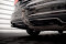Mittlerer Cup Diffusor Heck Ansatz V.2 passend für Volvo V90 Mk2 schwarz Hochglanz