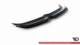 Heck Spoiler Aufsatz Abrisskante passend für Hyundai Kona N Mk1 schwarz Hochglanz