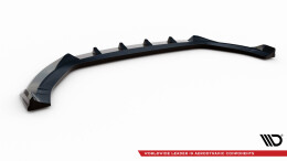 Cup Spoilerlippe Front Ansatz V.1 passend für Hyundai Kona N Mk1 schwarz Hochglanz