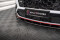 Cup Spoilerlippe Front Ansatz V.1 für Hyundai Kona N Mk1 schwarz Hochglanz